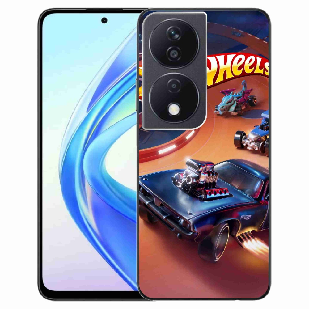 Gélový kryt mmCase na Honor X7b/Honor 90 Smart - hot wheels