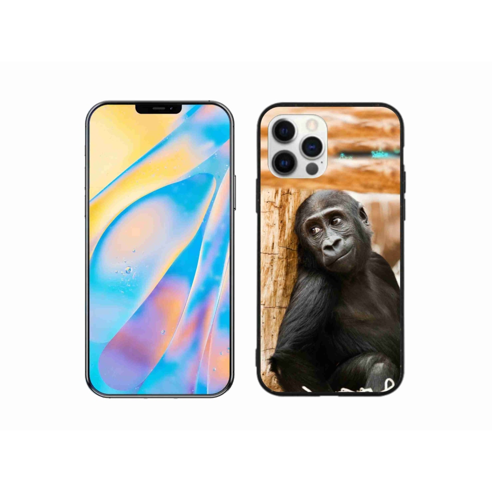 Gélový kryt mmCase na iPhone 12 Pro - gorila