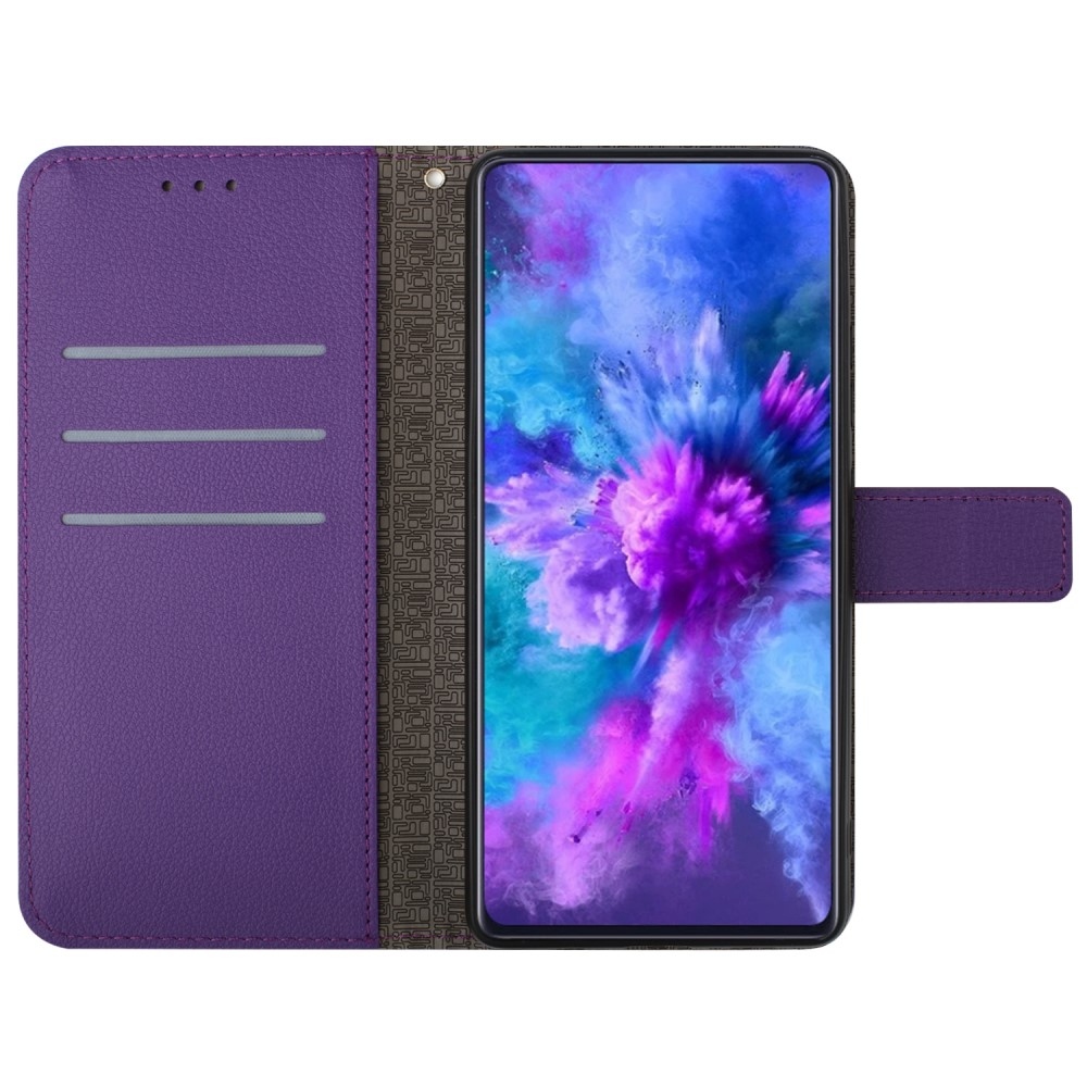 Folio knižkové púzdro na Xiaomi Redmi A5 - fialové