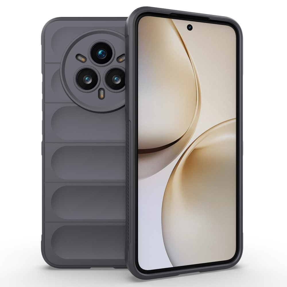Rugg odolný gélový obal na Realme 14 Pro+ 5G - tmavosivý