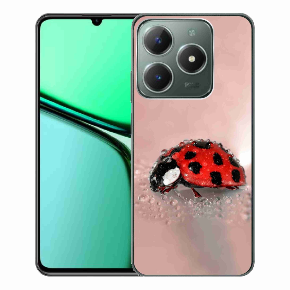 Gélový kryt mmCase na Realme C61 - lienka