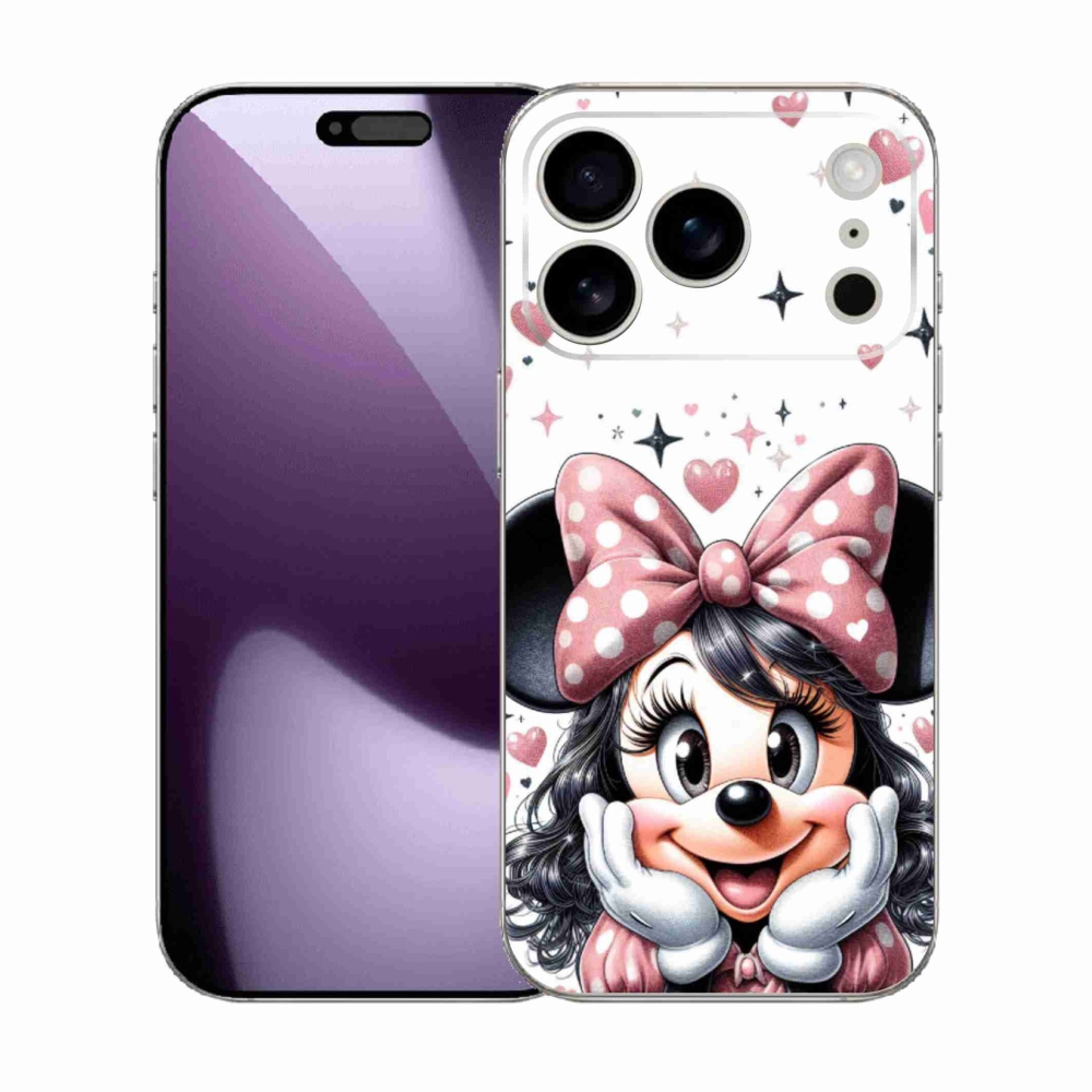 Gélový kryt mmCase na iPhone 17 Pro - minnie