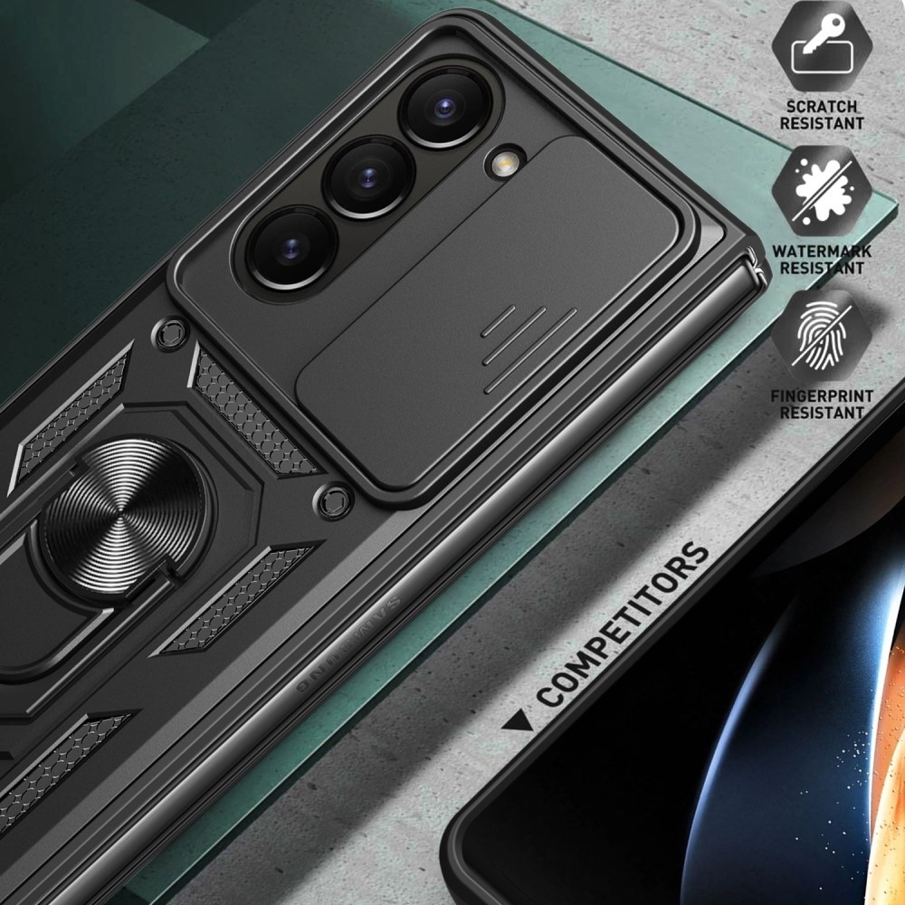 Slide odolný kryt na Samsung Galaxy Z Fold5 5G - čierny