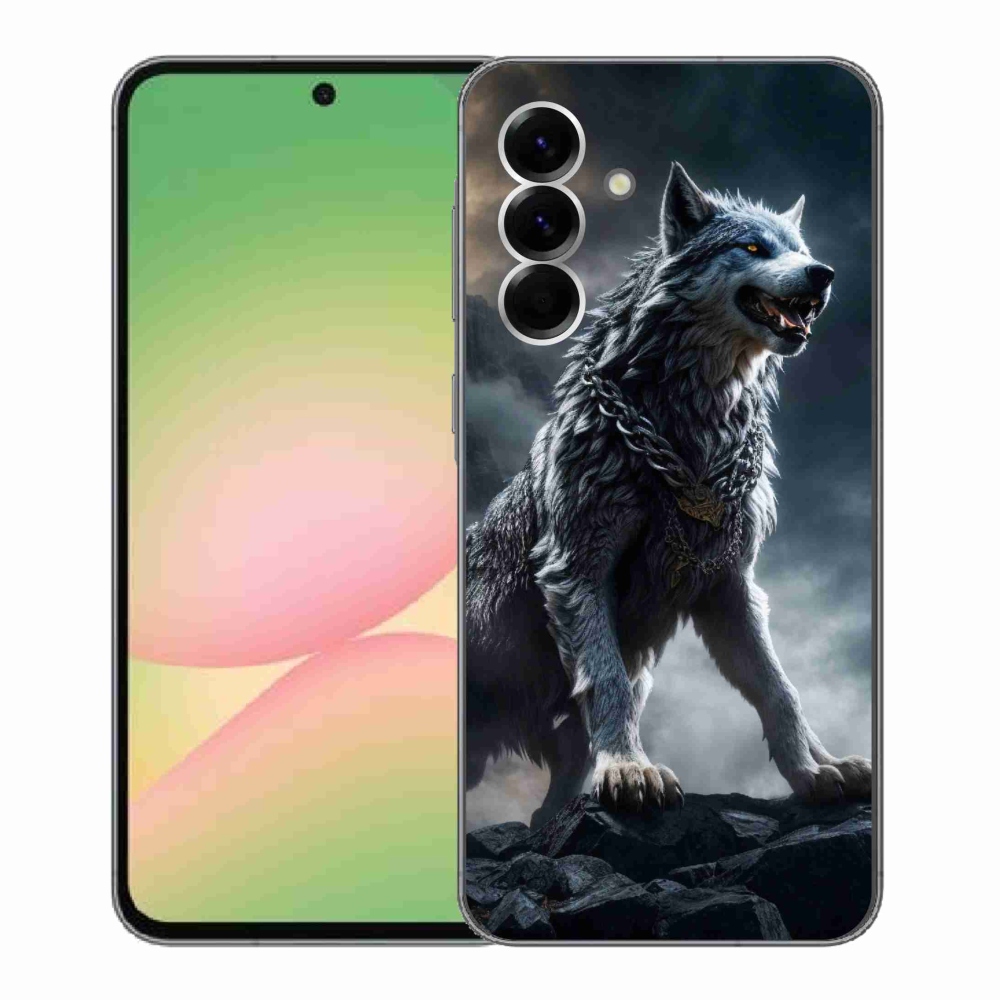 Gélový kryt mmCase na Samsung Galaxy A56 5G - vlk 1