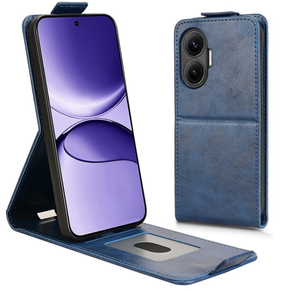Vert flipové púzdro na Xiaomi Poco F7 5G - modré