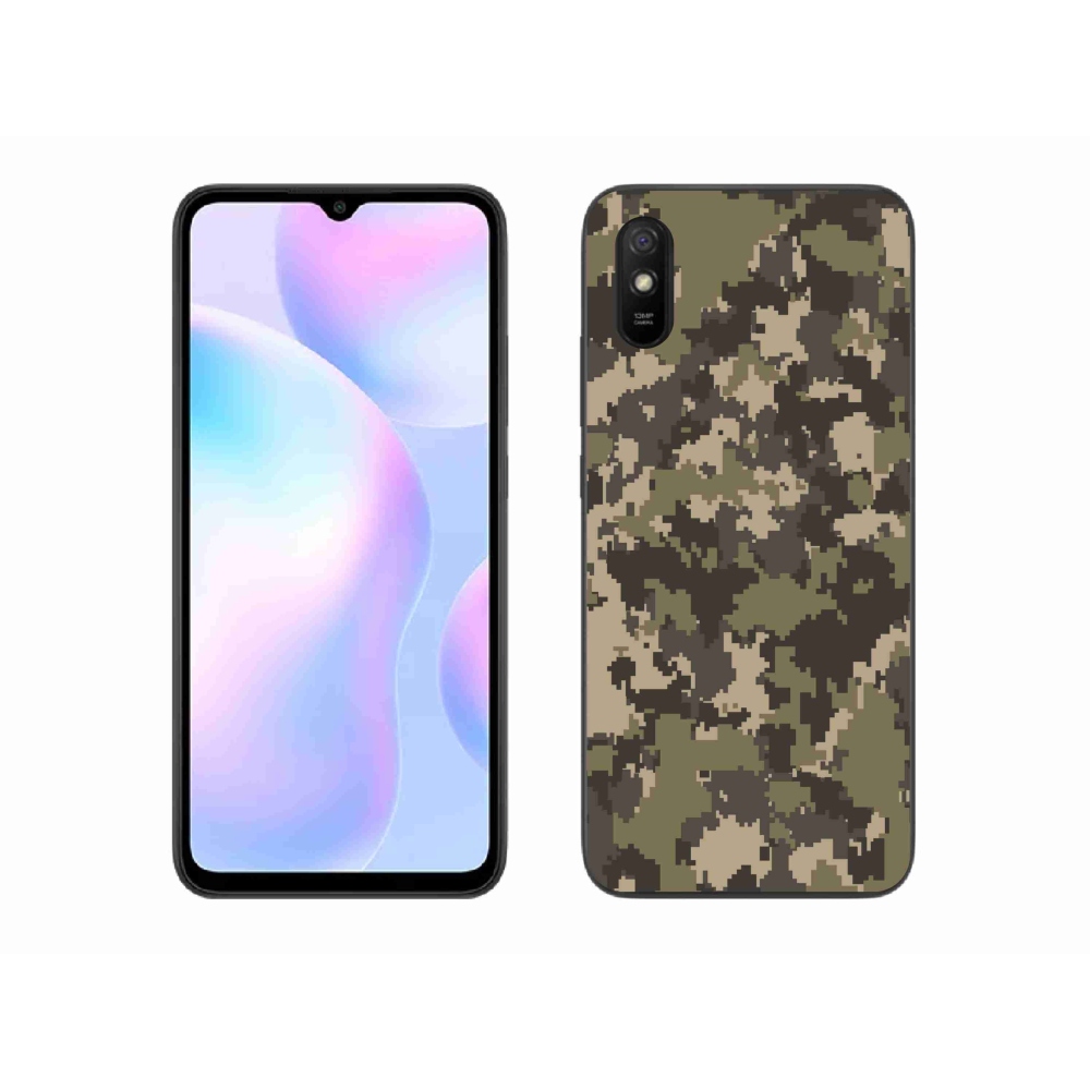 Gélový kryt mmCase na Xiaomi Redmi 9AT - maskáčový vzor 12