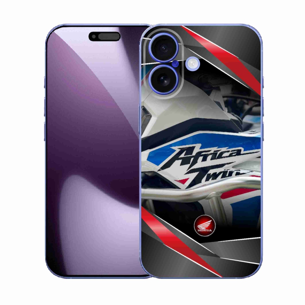 Gélový kryt mmCase na iPhone 17 - motorka honda