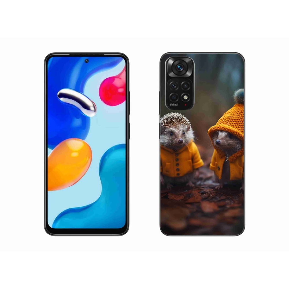 Gélový kryt mmCase na Xiaomi Redmi Note 11S 4G - ježkovia