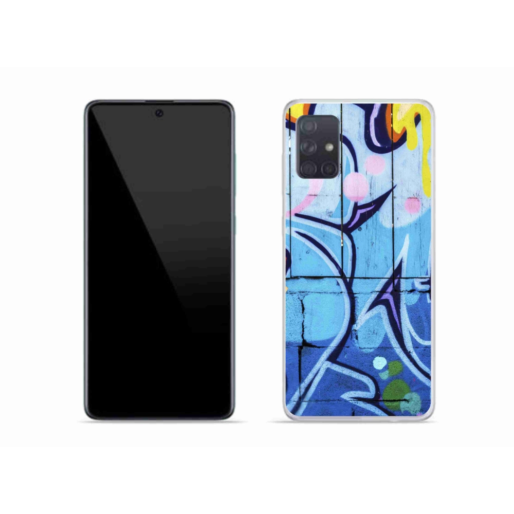 Gélový kryt mmCase na Samsung Galaxy A51 - graffiti