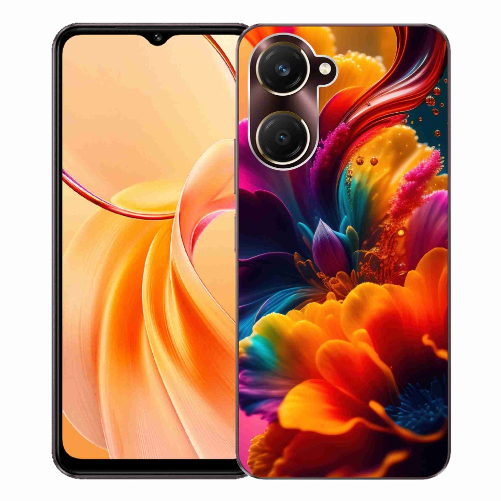 Gélový kryt mmCase na Vivo Y28s 5G - abstraktný motív 2