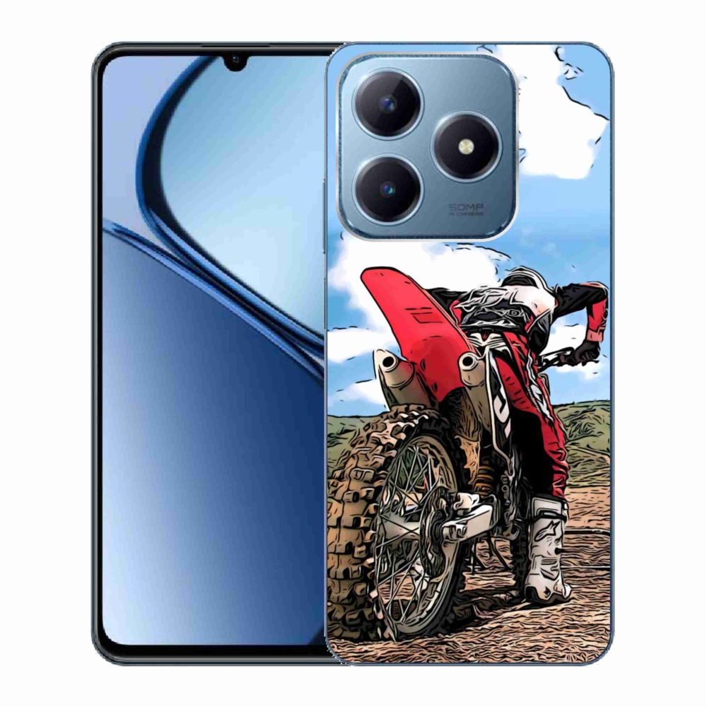 Gélový kryt mmCase na Realme C63 - moto