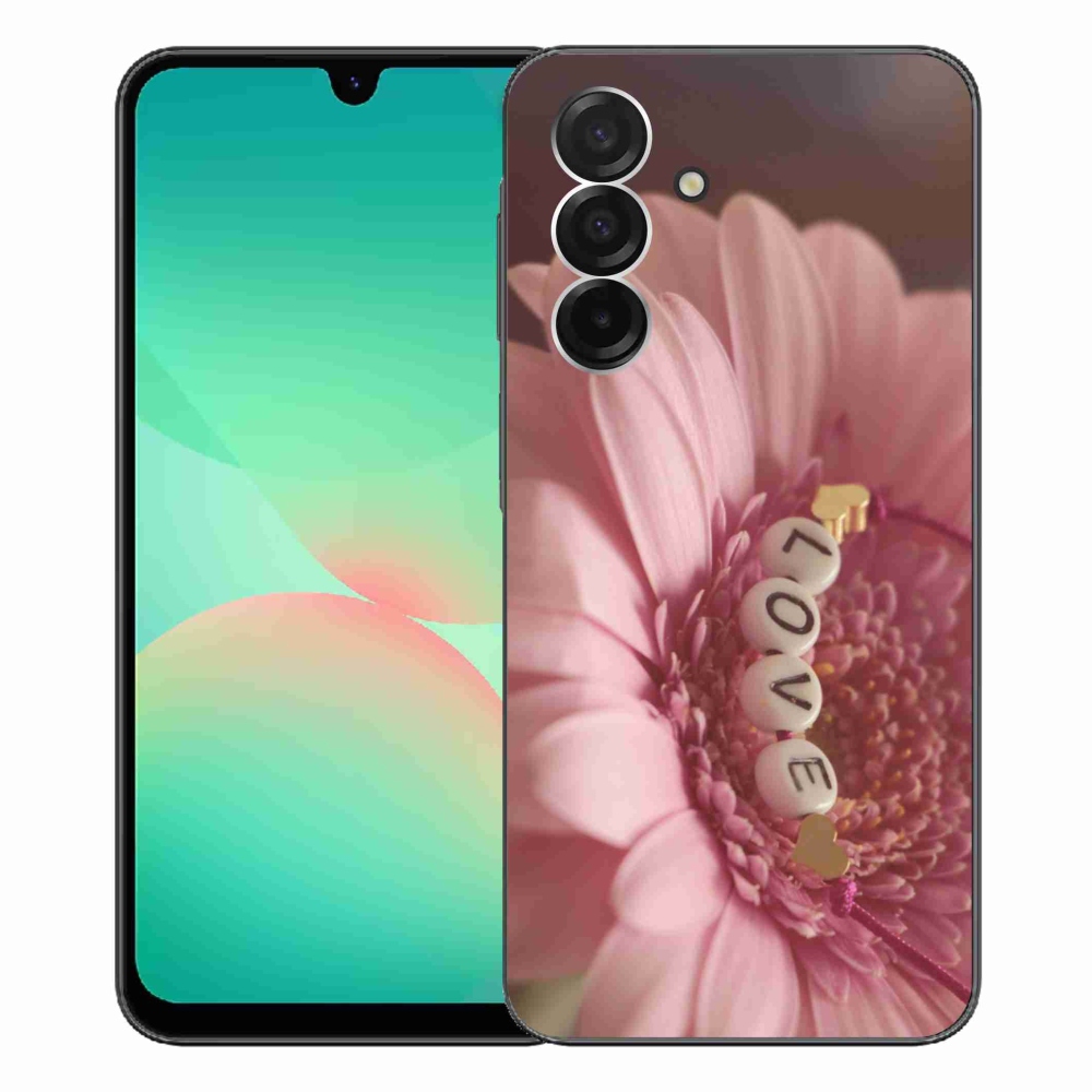 Gélový kryt mmCase na Samsung Galaxy A26 5G - prívesok love
