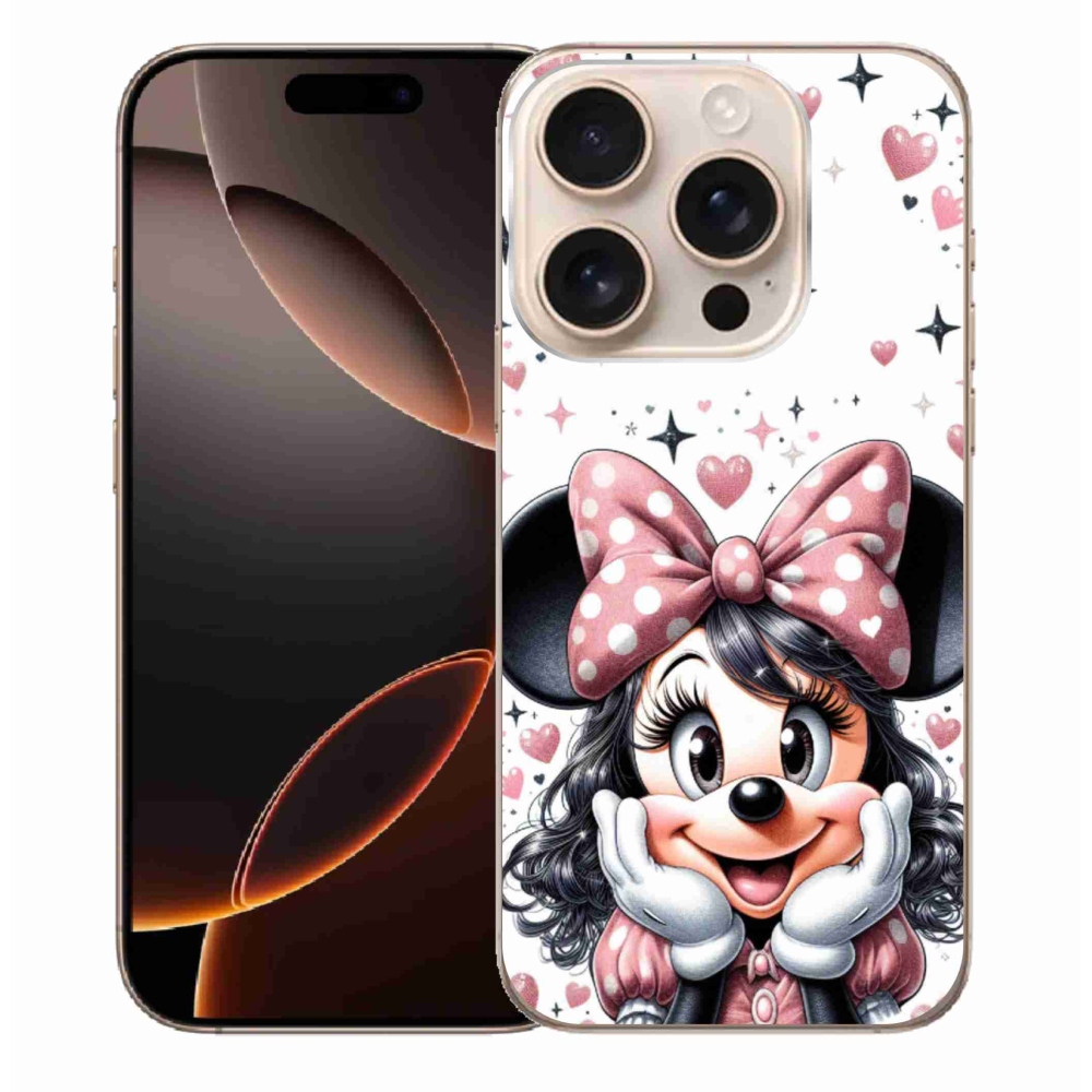 Gélový kryt mmCase na iPhone 16 Pro Max - minnie