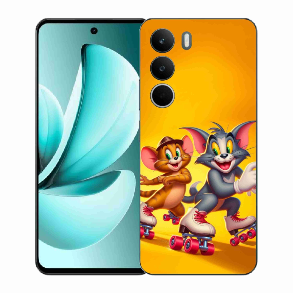 Gélový kryt mmCase na Realme C71 - tom a jerry