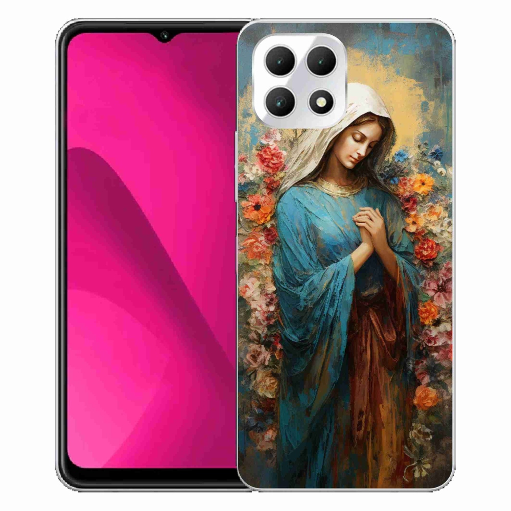 Gélový kryt mmCase na T-Mobile T Phone 2 - svätá žena