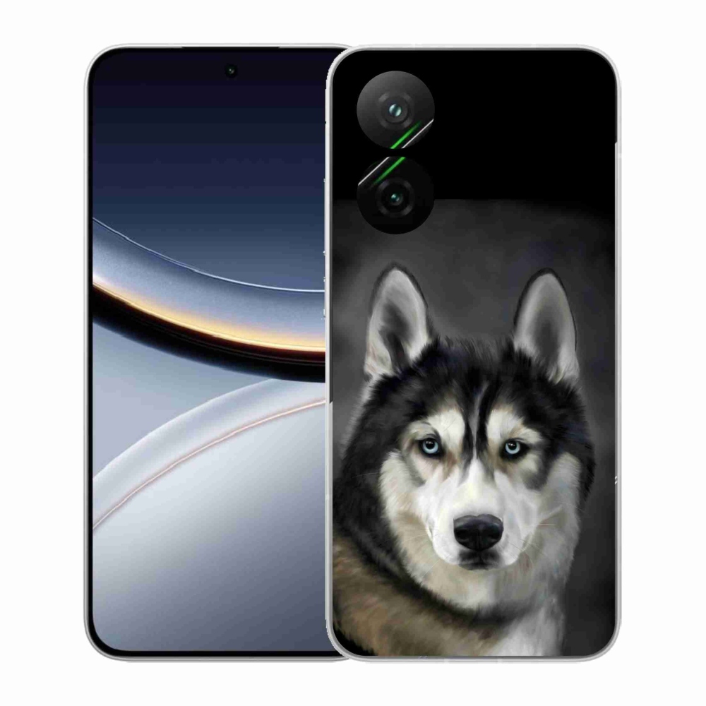 Gélový kryt mmCase na Xiaomi Poco F7 5G - husky