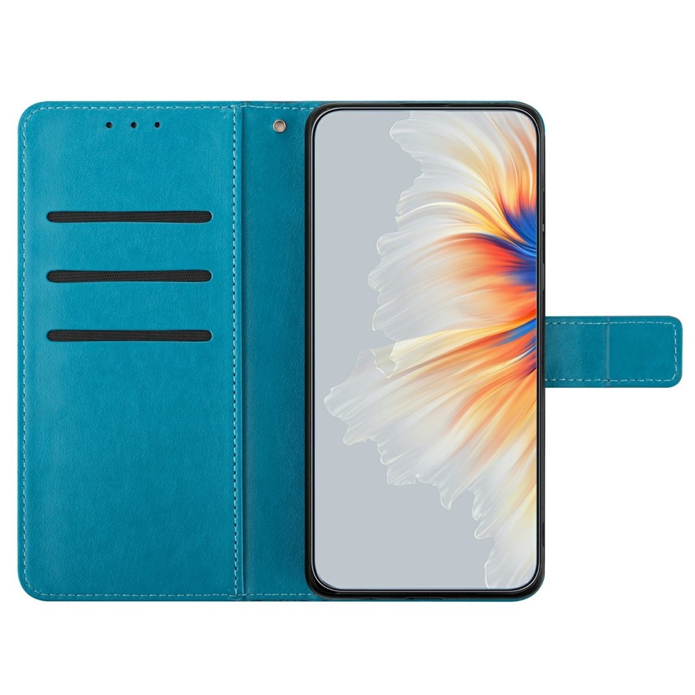 Mandala knižkové púzdro na Xiaomi 15T Pro - modré