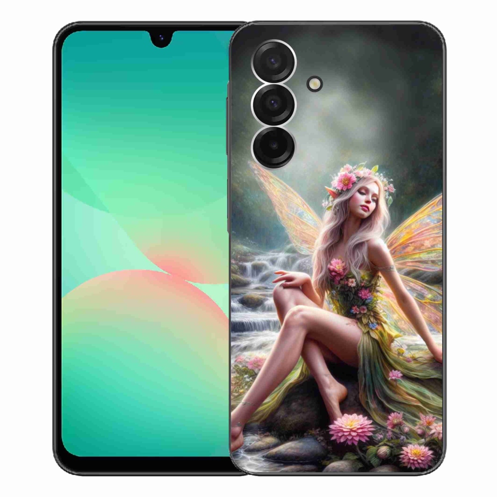 Gélový kryt mmCase na Samsung Galaxy A26 5G - motýlia žena 1