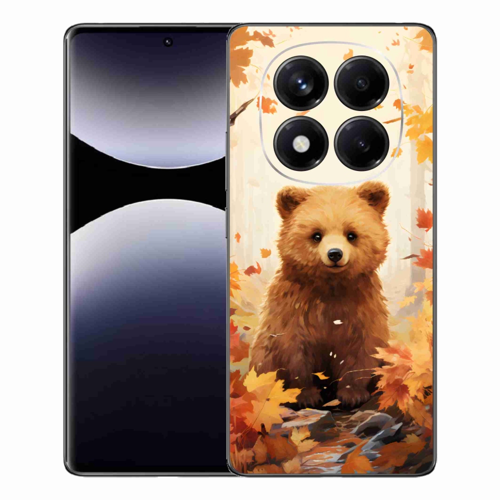 Gélový kryt mmCase na Xiaomi Redmi Note 14 Pro - medveď v lese