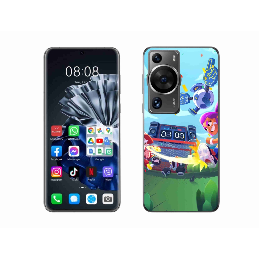 Gélový kryt mmCase na Huawei P60 Pro - brawl stars 1