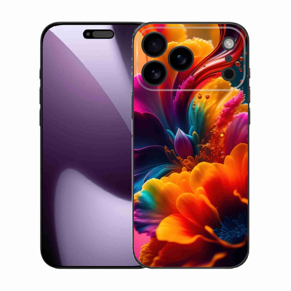 Gélový kryt mmCase na iPhone 17 Pro Max - abstraktný motív 2