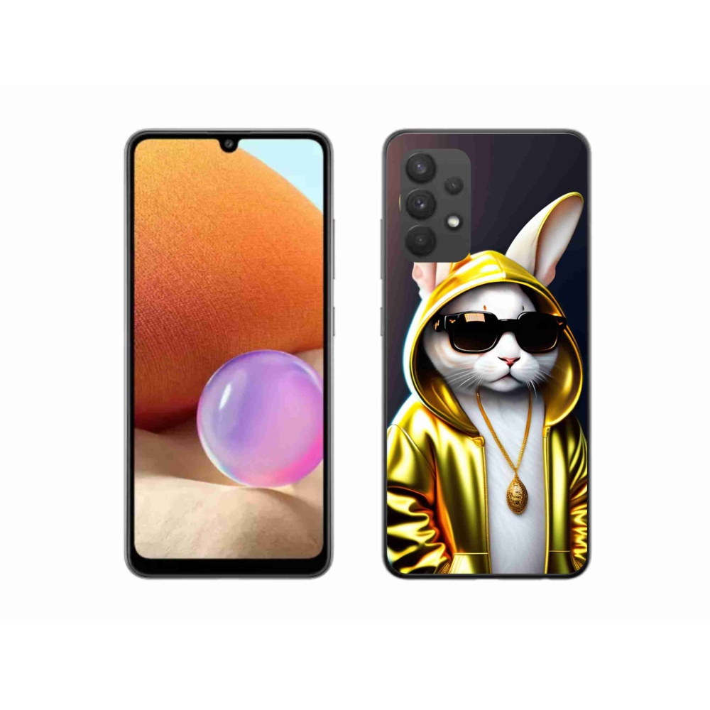 Gélový kryt mmCase na Samsung Galaxy A32 4G - mačka boss