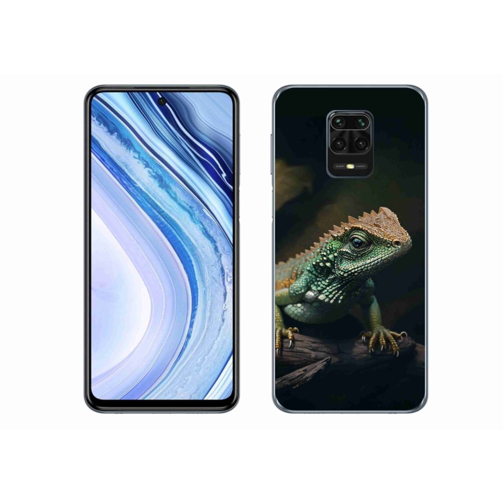 Gélový kryt mmCase na Xiaomi Redmi Note 9S - jašter