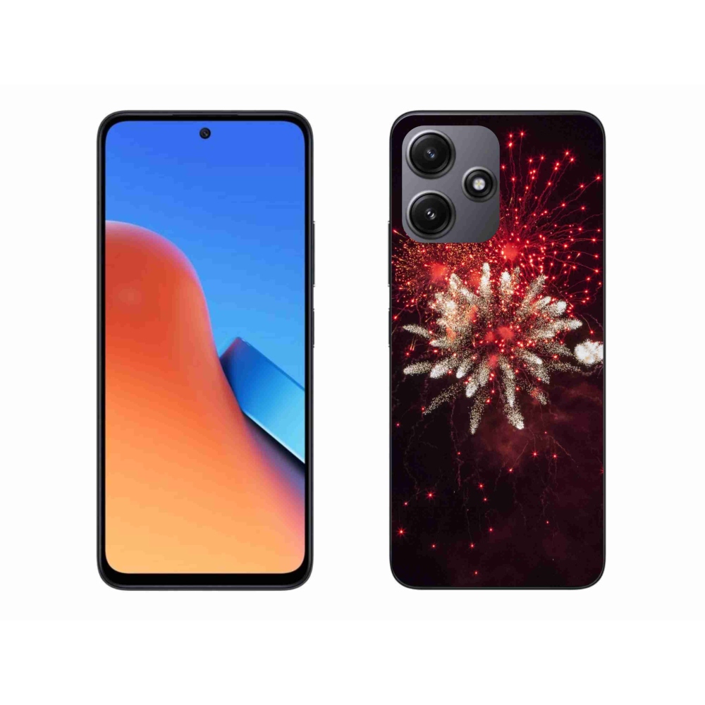 Gélový kryt mmCase na Xiaomi Redmi 12 5G - ohňostroj