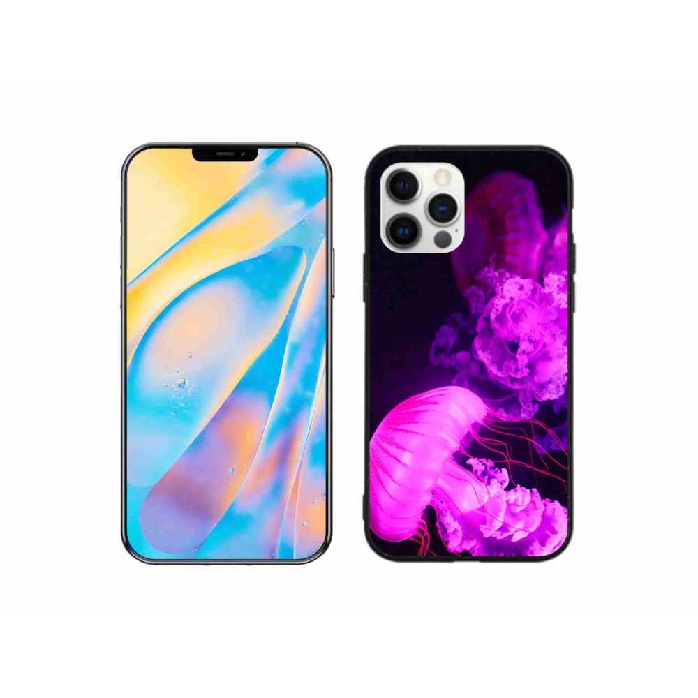 Gélový kryt mmCase na iPhone 12 - medúza 1