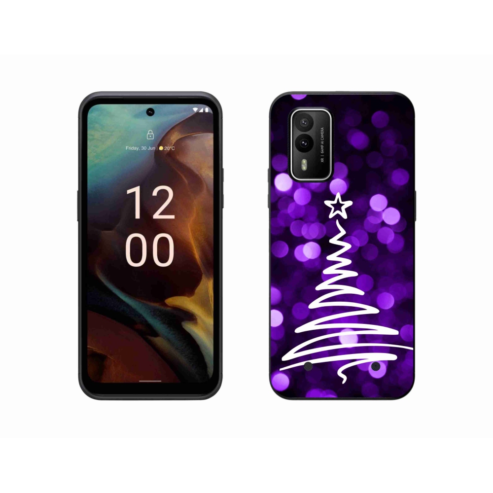 Gélový kryt mmCase na Nokia XR21 - stromček