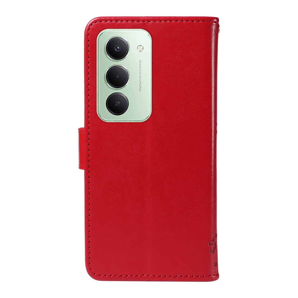 Trees knižkové puzdro na Xiaomi Redmi 15 4G (171mm) - červené