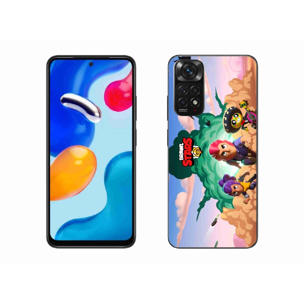 Gélový kryt mmCase na Xiaomi Redmi Note 11 4G - brawl stars