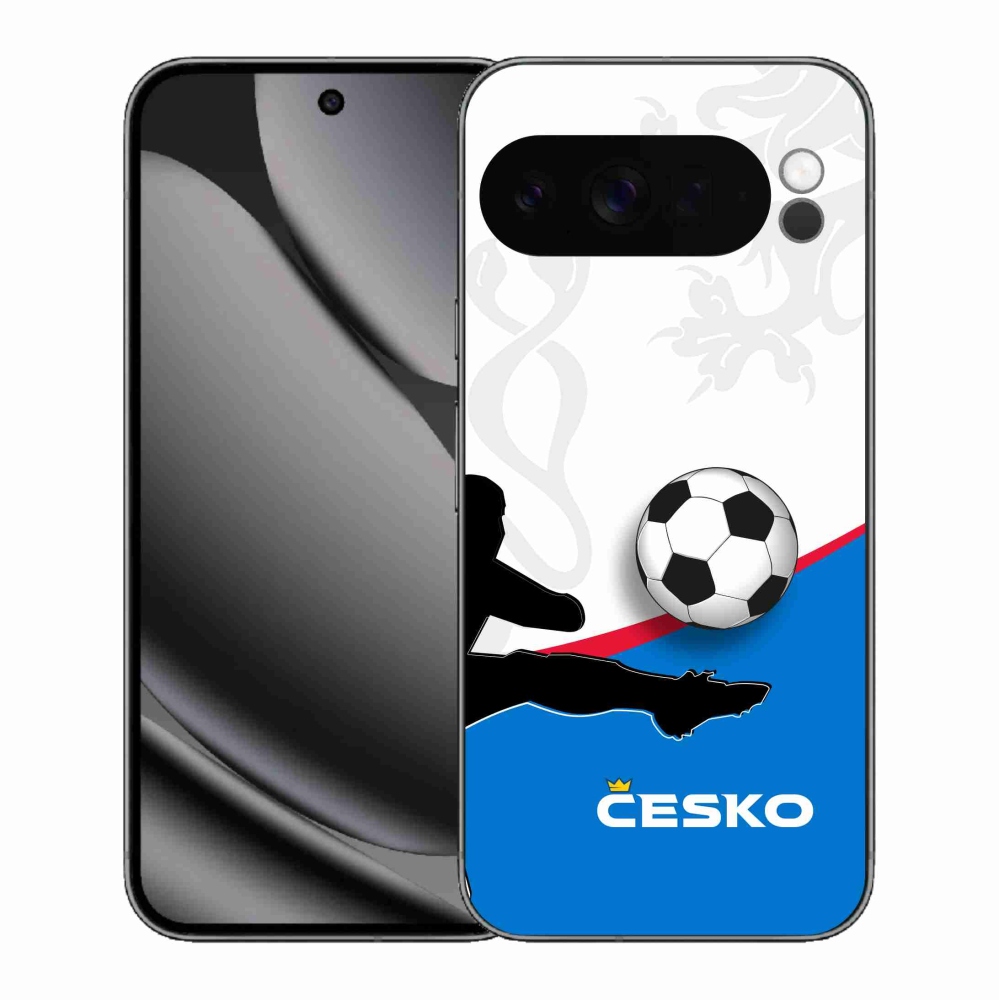 Gélový kryt mmCase na Google Pixel 10 Pro XL - futbal Česko 3