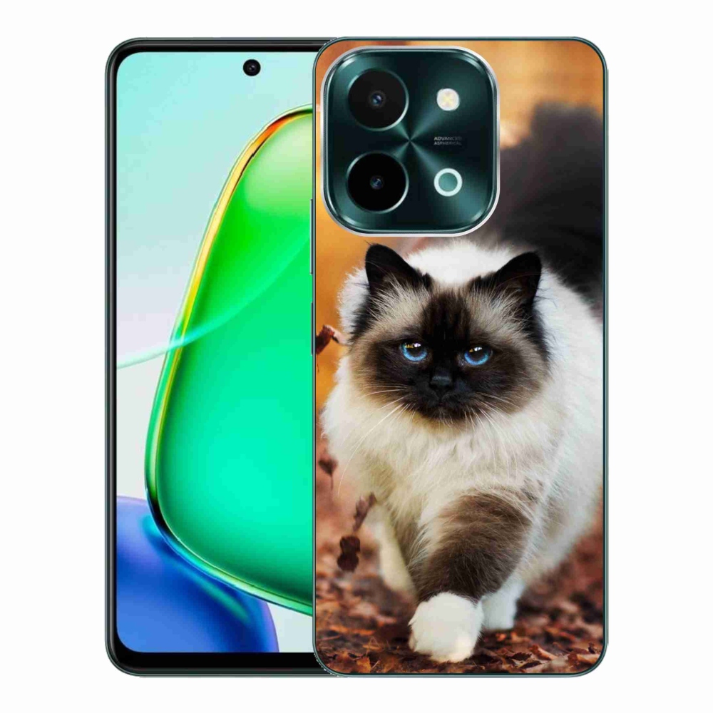 Gélový obal mmCase na Vivo Y28 - mačka