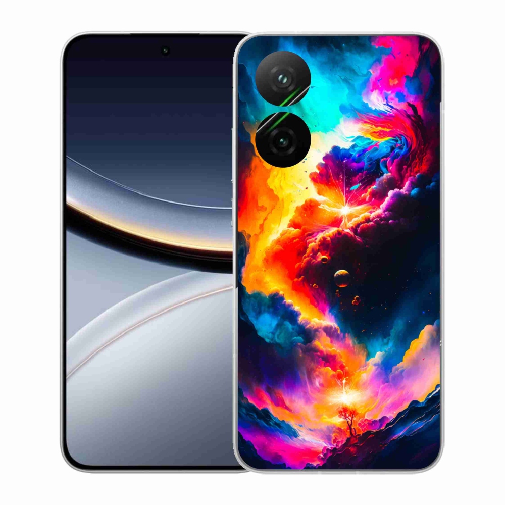 Gélový kryt mmCase na Xiaomi Poco F7 5G - abstraktný motív
