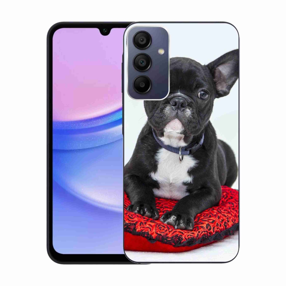 Gélový obal mmCase na Samsung Galaxy A15 4G/5G - buldog