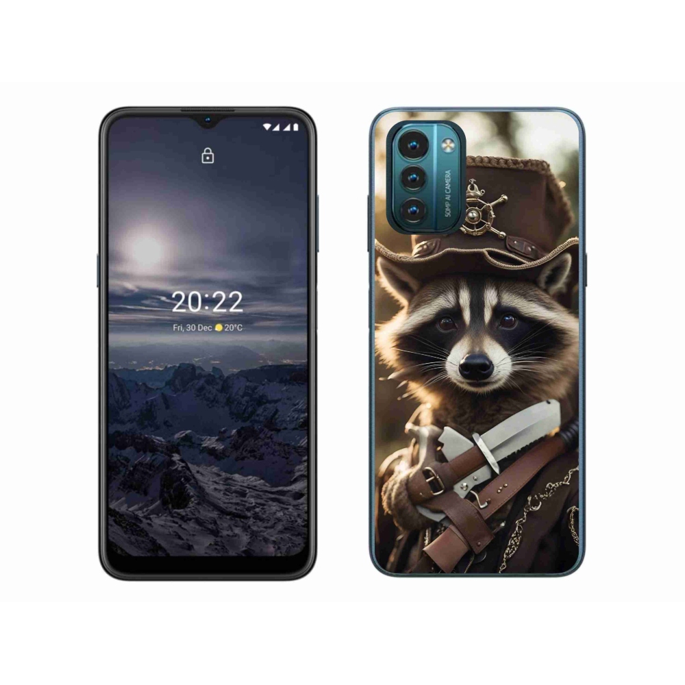 Gélový kryt mmCase na Nokia G11/G21 - mýval v uniforme