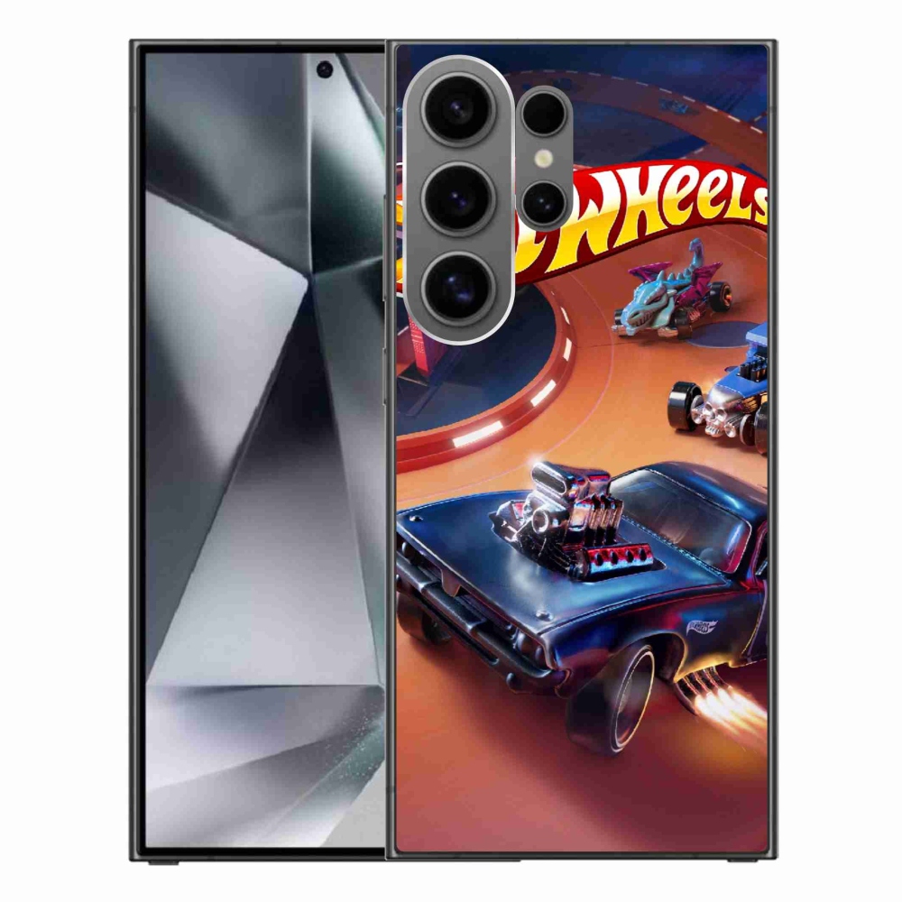 Gélový kryt mmCase na Samsung Galaxy S24 Ultra - hot wheels