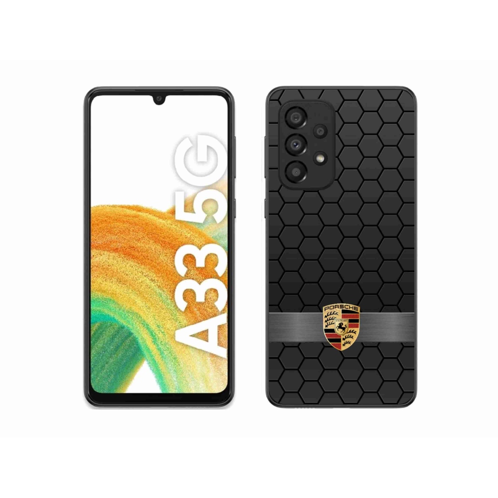 Gélový kryt mmCase na Samsung Galaxy A33 5G - porsche