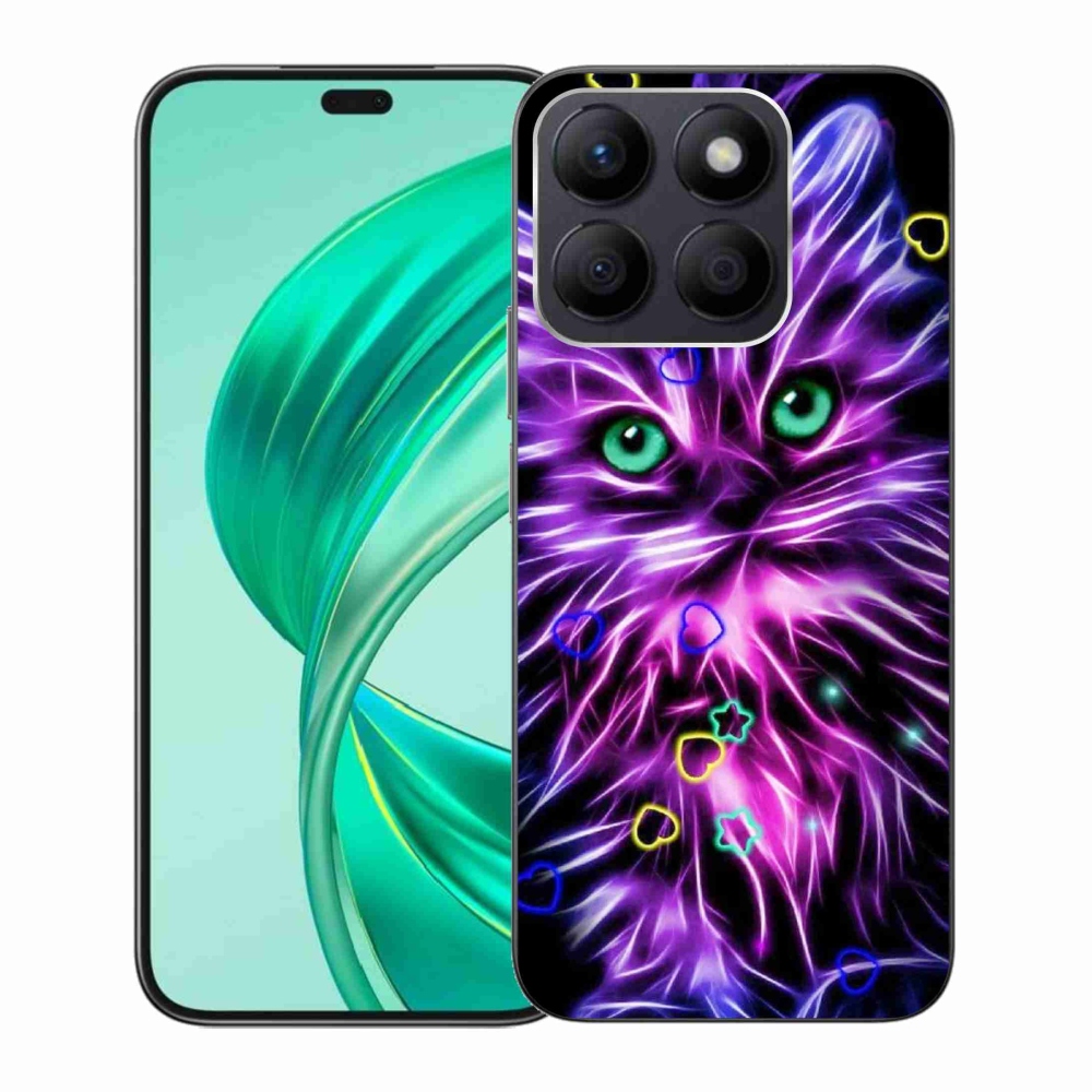 Gélový kryt mmCase na Honor X8b - abstraktná mačka