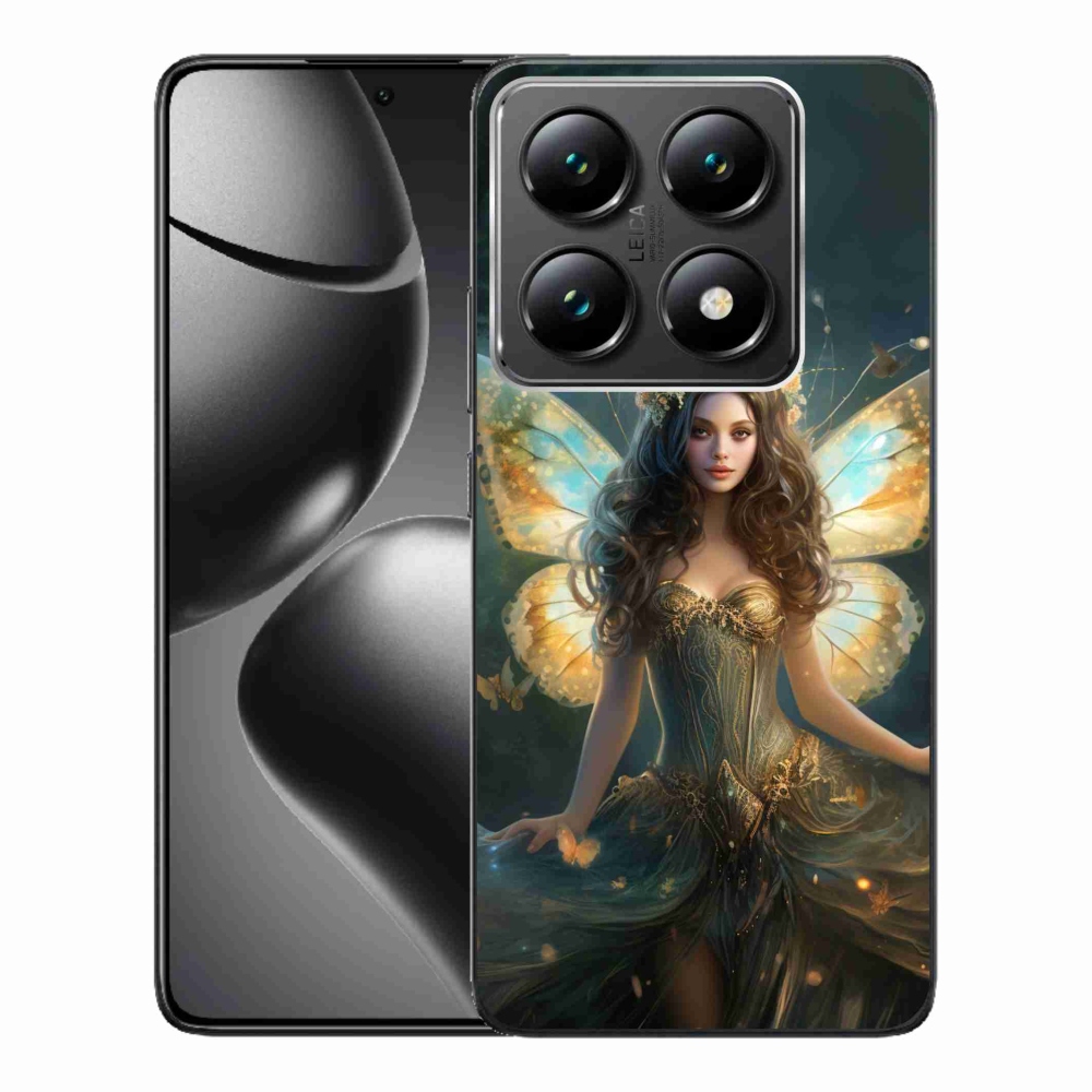 Gélový kryt mmCase na Xiaomi 14T Pro - motýlia žena