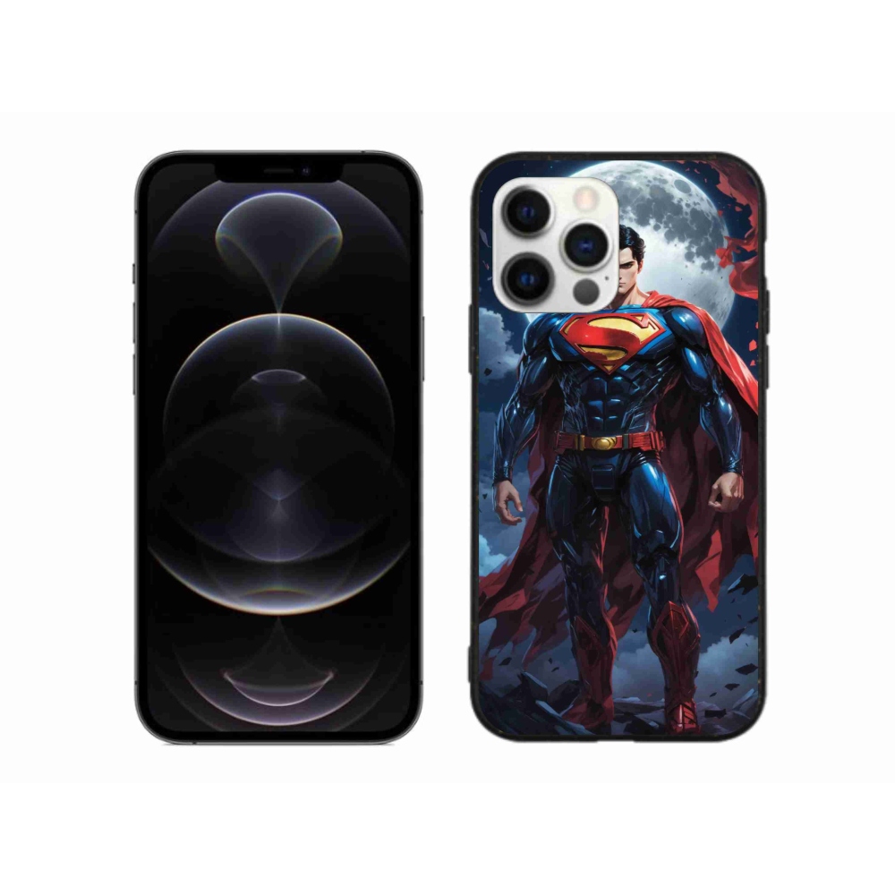 Gélový kryt mmCase na iPhone 12 Pro Max - superman