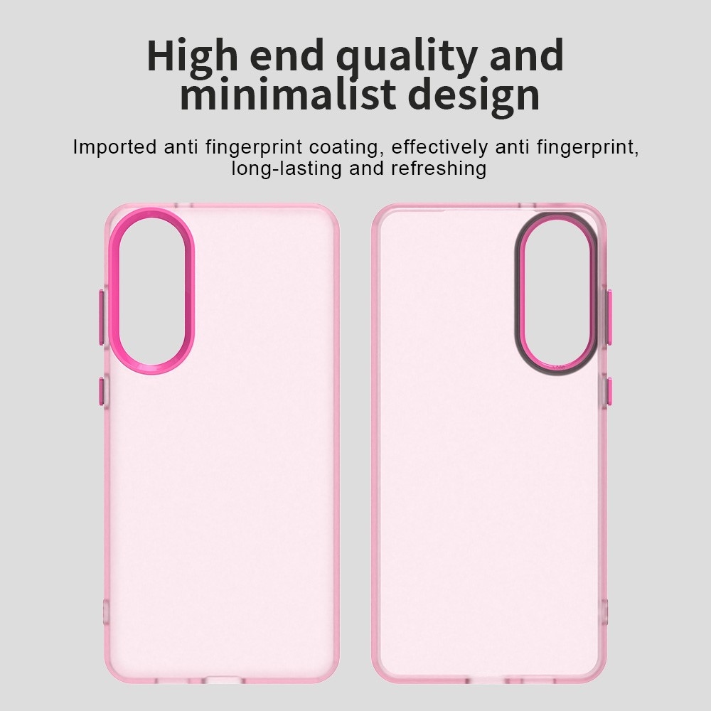 Candys matný gélový obal na Samsung Galaxy S25 Edge - rose