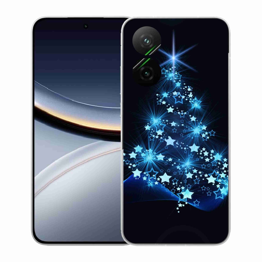 Gélový kryt mmCase na Xiaomi Poco F7 5G - vianočný stromček