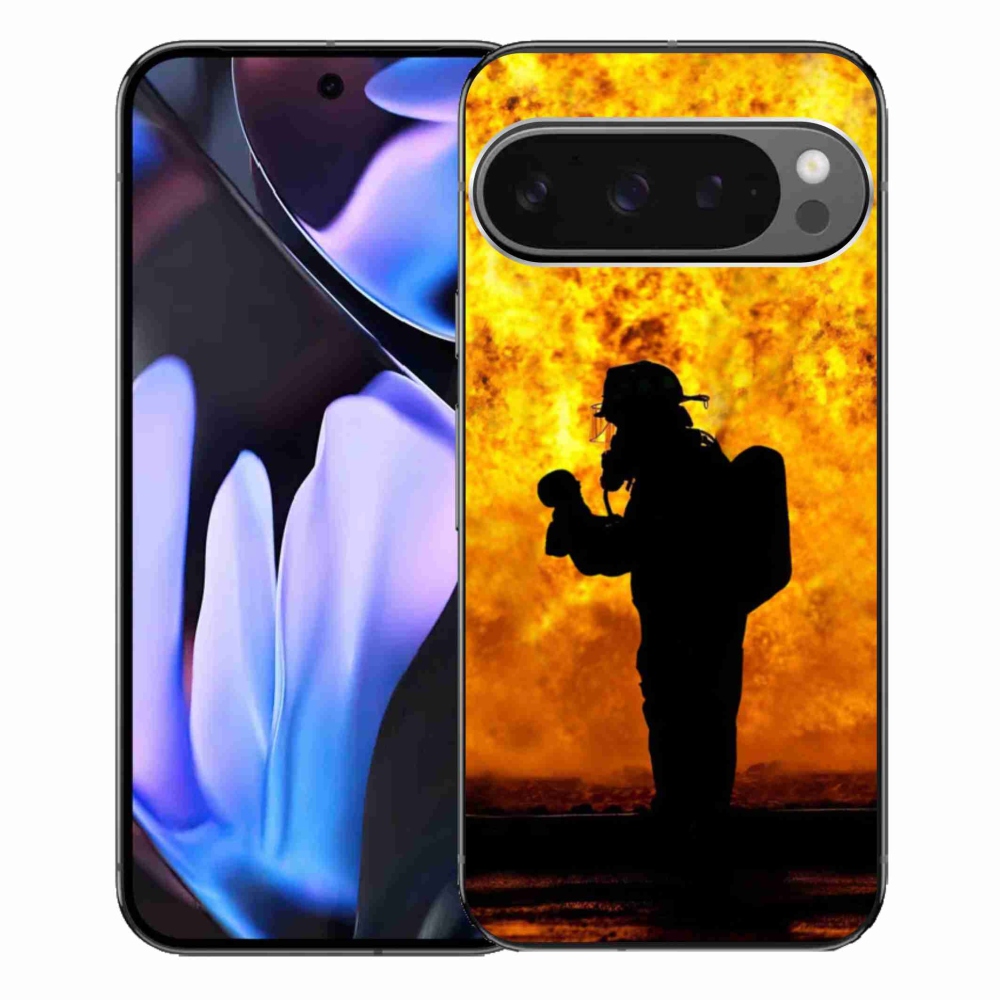 Gélový kryt mmCase na Google Pixel 9 Pro XL - hasič