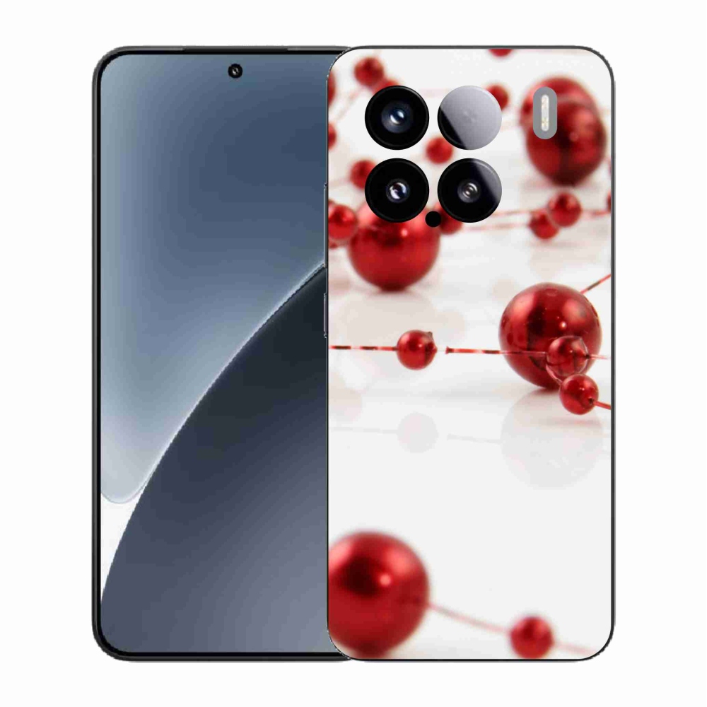 Gélový kryt mmCase na Xiaomi 15 - vianočná reťaz