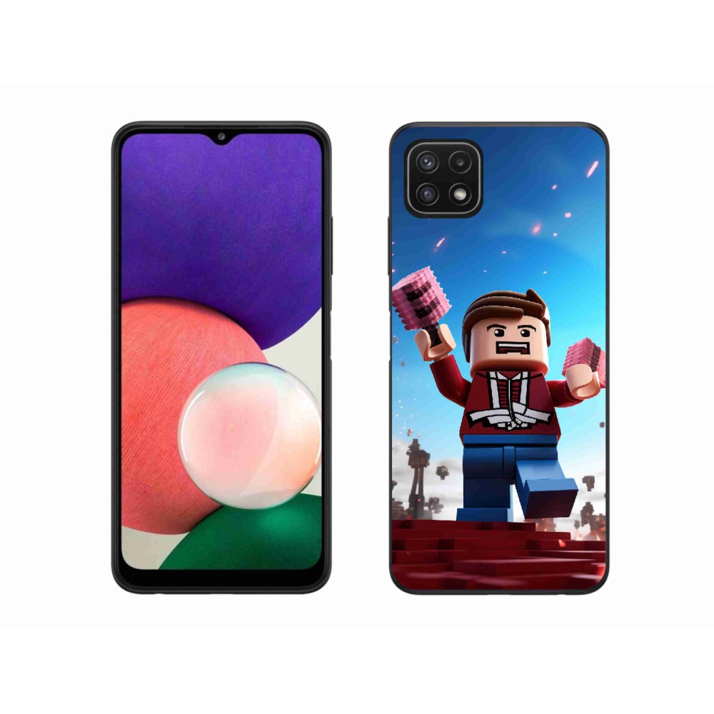 Gélový kryt mmCase na Samsung Galaxy A22 5G - roblox 2