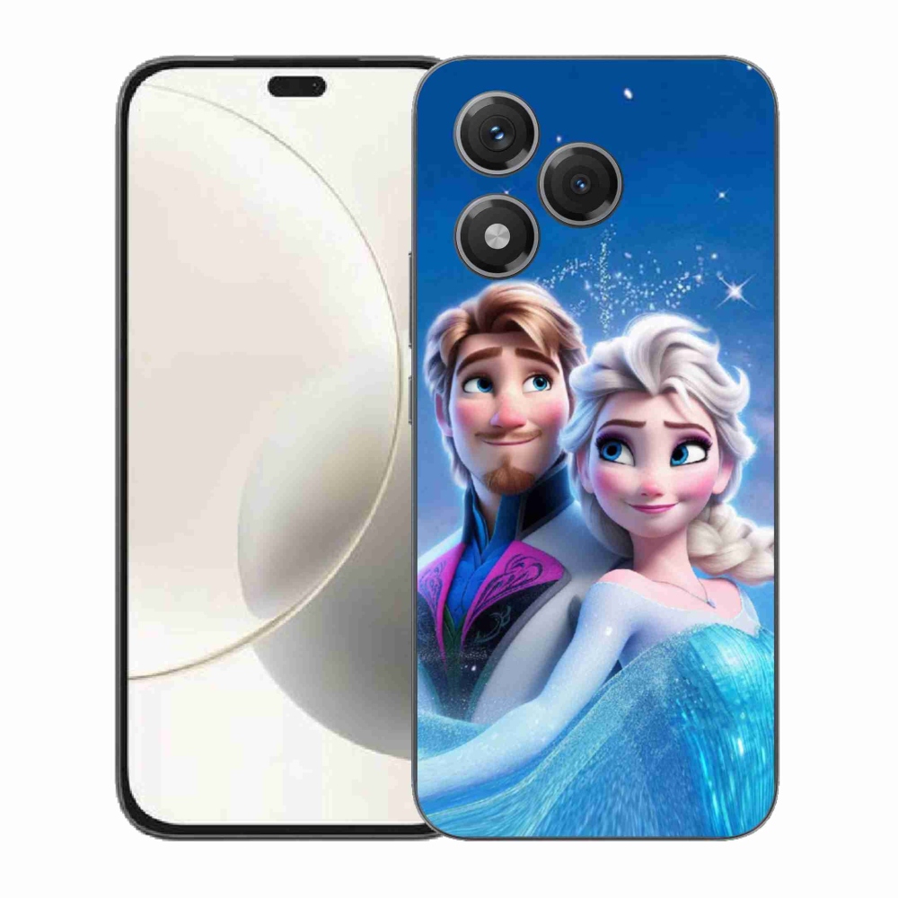 Gélový kryt mmCase na Honor 400 Lite - ľadové kráľovstvo 1