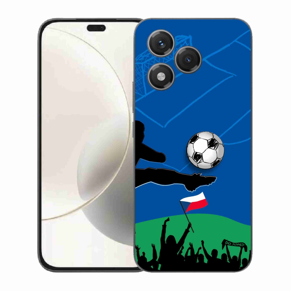 Gélový kryt mmCase na Honor 400 Lite - fanúšikovia futbalu