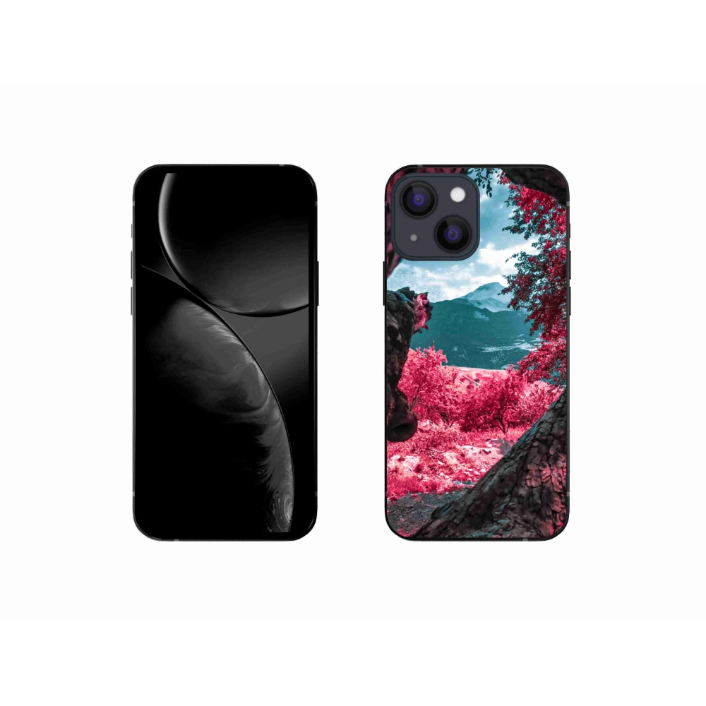 Gélový kryt mmCase na iPhone 13 mini 5.4 - výhľad na hory